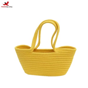 Fashion Cute Summer Handbag Messenger <b>Bags</b> Beach <b>Straw</b> Cotton Thread Woven Basket Bucket Tote Shoulder <b>Bag</b> RTS Bulk Mixed Order - Product Image 1