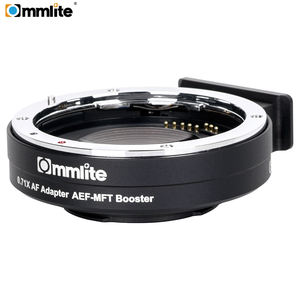 Adaptateur de monture d'objectif Commlite CM-AEF-MFT Booster 0.71x Focal Reducer Booster AF pour objectif <span class=keywords><strong>Canon</strong></span> EF vers appareil photo Panasonic/Olympus M4/3 - Product Image 4