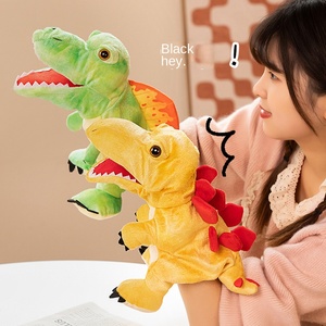 Dinosaur Ventricolor Wholesale Super <strong>Soft</strong> PP Cotton Plush Hand <strong>Puppet</strong> Stress Relief Parent-child Teaching Aids for Ages 14+ - Product Image 3