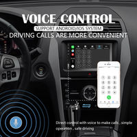 2 Din 7 pouces Android autoradio Écran tactile CarPlay BT GPS Wifi FM DVR Universel Android auto Autoradio multi-écran Affichage