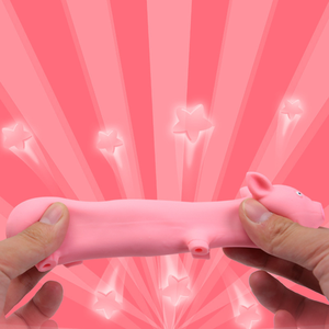 Pelotas Antiestrés de Cerdo Rosa, Bolas Elásticas de Rebote Lento, Juguetes Sensoriales Lindos y Blandos para Aliviar el Estrés, Pelotas para Apretar, Recuerdos para Fiestas - Product Image 6