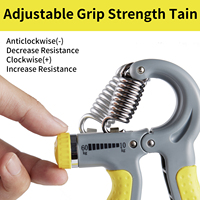 Micogo Custom Color Auto Counter Muscle Developer Hand Gripper avec résistance réglable pour la musculation, la rééducation à domicile et l'entraînement en salle de sport
