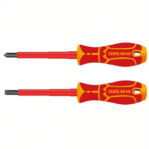 Toolmak Insulated <b>Screwdriver</b> <b>Set</b> 6 Pieces 10000V Electrical Safety Tools - Product Image 3