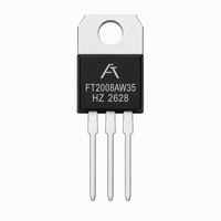 FT2008AW35: Tiristor bidireccional de 3Q con aislamiento interno de alta resistencia a la corriente y al tiempo (dv/dt)