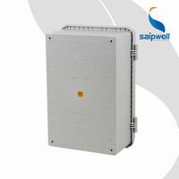 Saipwell Extérieur/En cours IP66 Boîte de projet anti-corrosion Boîtier et boîte en polycarbonate avec charnières et boucles en acier inoxydable Smart/tuya/