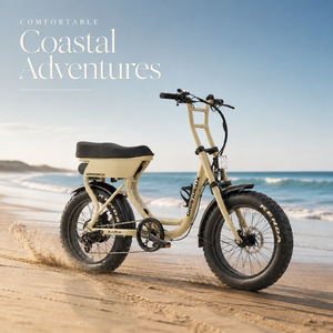 Bicicleta Eléctrica con Llantas Anchas de 20 Pulgadas, Batería de Litio, Frenos de Disco, Motor sin Escobillas de 750W/250W para Adultos, ATV08 de Alta Potencia - Product Image 1