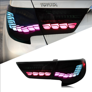 Geeignet für 10-17 Reiz Mark X Rücklicht baugruppen Modifizierte RGB Dragon Scales Lauflichter, fließende Blinker baugruppen - Product Image 1