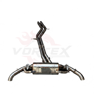 ระบบท่อไอเสียแบบ Catback พร้อมวาล์วสุญญากาศคู่ Vortex SS304 สำหรับ Audi Q8 SQ8 3.0T V6 55TFSI ปี 2019-2024 ชุดแต่งเพิ่มสมรรถนะ - Product Image 1