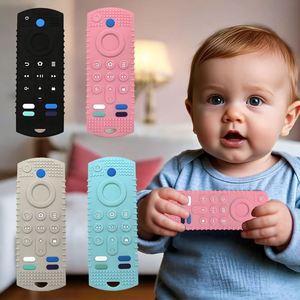 Soft Silicone Baby Teether Whale Anti-Chewing Hand Simulation <b>TV</b> Remote Control Toy New Design for Chewing Available - Product Image 1