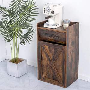 <span class=keywords><strong>Poubelle</strong></span> inclinable de 13 gallons, armoire à <span class=keywords><strong>poubelle</strong></span> cachée, armoire à <span class=keywords><strong>poubelle</strong></span> inclinable en bois, armoire à <span class=keywords><strong>poubelle</strong></span> cachée anti-animaux pour la cuisine - Product Image 4