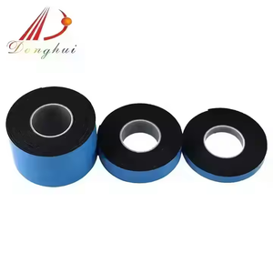 Adhesivo fuerte aislamiento de doble cara cinta de <span class=keywords><strong>esponja</strong></span> de espuma PE <span class=keywords><strong>película</strong></span> Azul roja 100M 50m 66m longitudes 10mm 15mm para enmascarar - Product Image 5