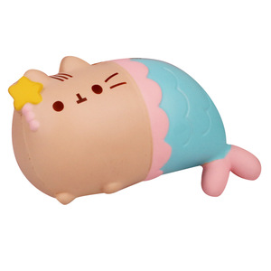 Pu Foam Cute Fish Cat Slow <b>Rebound</b> Toy For Kids 2 To 4 Years Unisex Fidget Toy - Product Image 3