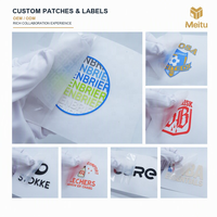 Patchs en silicone 3D personnalisés pour vestes de moto, équipements de conduite et vêtements de motard - Échantillon gratuit