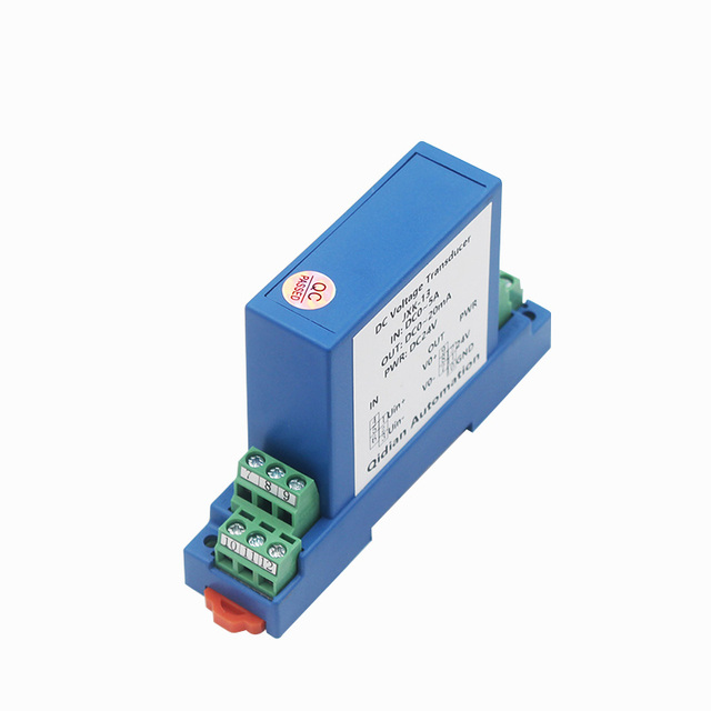 Hall Current Sensor AC 1A 2A 10A Transmitter 4-20mA 0-10V Output Ampere Transducer Current Transformer