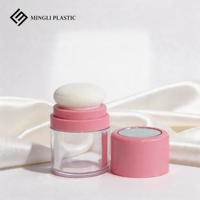 Hot Mushroom 10g Blush Hairline Poudre Pot Poudre Libre Conteneur D'emballage avec Éponge miroir Cosmétique Poudre Libre pot