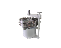 QINNY - Motor Vibratorio Circular de Alta Precisión para Pulido de Metales y Procesamiento de Minerales Industriales, con Tamiz Forzado para Micropartículas y Polvo Fino