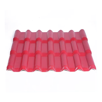 Tuile de Toiture en PVC Ondulée de Type Traditionnel 880mm, Résistante aux Chocs, en Résine Synthétique pour Usage Extérieur (Maison, Temple, Appartement)