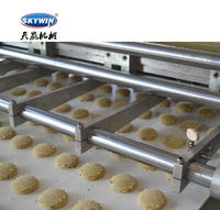 Populaire Automatische Zachte Biscuit Making Machine, Wire-Cut En Depositor Cookies Productielijn