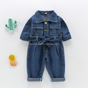 D1999 <span class=keywords><strong>Mono</strong></span> <span class=keywords><strong>Vaquero</strong></span> para Bebés Niños, Ropa de Trabajo de Primavera y Otoño para Niños, Manga Larga, 100% Algodón - Product Image 3