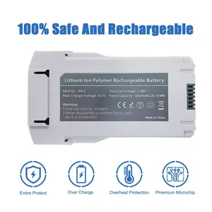 Yüksek kapasiteli 3850mAh 7.38V akıllı uçuş yedek pil için DJI Mini <span class=keywords><strong>3</strong></span> Mini <span class=keywords><strong>3</strong></span> PRO Mini 4 Pro Drones aksesuar - Product Image 6