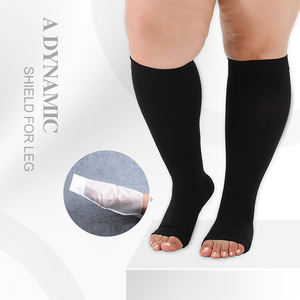 بالإضافة إلى حجم الركبة عالية Xxxl-جوارب 20 30mmhg للوريد المضاد للدوالي - Product Image 1