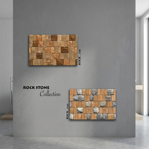 Ladrillos de piedra en relieve Acabado satinado mate duro 30x45 Exterior exterior 300x450 Elevación de cerámica Edificio Exterior 12x18 Azulejos de pared - Product Image 3