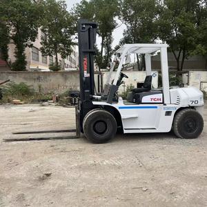รถยกมือสอง TCM FD70Z8 แบบดีเซล ง่ายต่อการบำรุงรักษา รับน้ำหนักได้ 7000 กก. ขายส่ง - Product Image 2