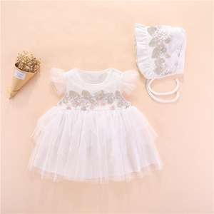 Baby <strong>Clothes</strong> Hat Wholesale Infant Wear Children <strong>Clothes</strong> Girl <strong>Dresses</strong> - Product Image 2