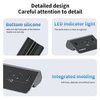 FIDECO Hub USB 3.2 personnalisé avec 4 ports (2 Type C, 2 Type A) et adaptateur secteur