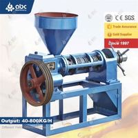 Grande remise petite Machine de presse à huile de ricin pour faire de l'huile de sésame, moutarde, soja, arachide