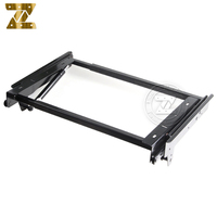 Mécanisme de table pliante avec levage de bureau à fermeture douce et charnière à ressort à gaz réglable pour table basse avec plateau relevable