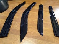 Pare-soleil de porte de voiture, pare-pluie pour Toyota Hilux 2015 2016 2017 2018 2019 2020 2021 2022 2023 2024 2025 Revo Parts Kits Auto