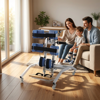 Déambulateur vertical mobile pour enfant handicapé avec support pneumatique et certification CE