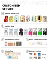 Cabina de Fotos Profesional con Cámara SLR Compatible con Wi-Fi, Funciona con Monedas, Impresión Instantánea HD de Selfies, para Salas de Juegos