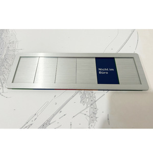 Non disturbare, si prega di bussare a una riunione fuori sede lavorando a distanza, presto segno magnetico per la porta della Privacy dell'ufficio - Product Image 4