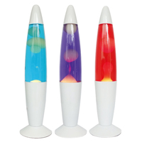 Usine En Gros Portable Conception Unique Led Motion Glitter lampe à Lave Décoratif Veilleuse