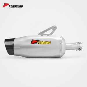 Sistema <span class=keywords><strong>de</strong></span> <span class=keywords><strong>Escape</strong></span> para Motocicleta Forsound, <span class=keywords><strong>Precio</strong></span> <span class=keywords><strong>de</strong></span> Fábrica al por Mayor, Silenciador <span class=keywords><strong>de</strong></span> Fibra <span class=keywords><strong>de</strong></span> Carbono 3D R1300GS, <span class=keywords><strong>Escape</strong></span> Akrapovics para R1200 R1250GS - Product Image 4