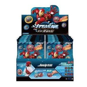 Cardfun Marvels Cinesi Battle Realm Badge Heroes Assemble BB-01 Iron Badge Blind Box Anime Store Livestream Ingrosso - Product Image 3