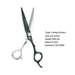 <span class=keywords><strong>Tijeras</strong></span> de Peluquería Profesionales VICHICOO de 6 Pulgadas, Hoja Recta Afilada de Acero, <span class=keywords><strong>Tijeras</strong></span> de Corte de <span class=keywords><strong>Pelo</strong></span> Verdes, <span class=keywords><strong>Tijeras</strong></span> de Barbero - Product Image 6