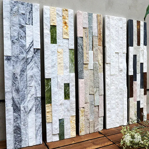 Giá bán buôn tự nhiên Slate quartzit đá chia mặt gạch để sử dụng ngoài trời cho nội thất bên ngoài - Product Image 1