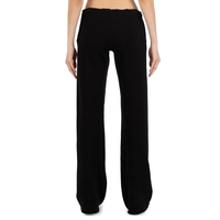 Pantalon de jogging évasé pour femme, taille basse, coupe bootleg, 87% coton 13% polyester, vente en gros, haute qualité, décontracté, style Y2K