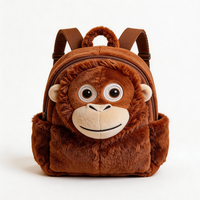 Offre Spéciale : Jouet en peluche singe, Jouet animal en peluche singe, Bracelet slap singe en peluche, Sac à dos singe en peluche