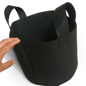 Personalizado 1 3 5 7 10 15 20 galones Suministros de jardín Bolsas de cultivo de fieltro Bolsa de plantación de fieltro transpirable ecológica - Product Image 2