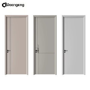 Portes intérieures en bois à 6 panneaux, construction solide, apprêtées blanches, prêtes à <span class=keywords><strong>peindre</strong></span> pour la rénovation - Product Image 6