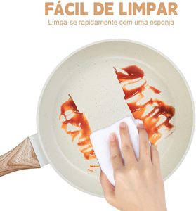 Série professionnelle 3 pièces juego de ollas y sartenes sartenes antiadherente sartenes de cocina - Product Image 5