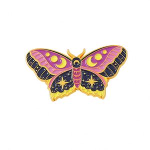 Factory Online Wholesale Hot Selling Custom Creative Cartoon Butterfly Alloy Enamel <b>Pins</b> for <b>Backpack</b> and Bags - Product Image 6