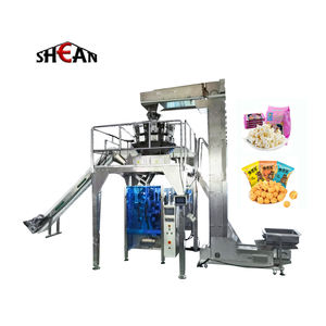 Máquina de embalaje vertical para palomitas de maíz, patatas fritas frescas, aperitivos y palomitas de maíz, para el microondas, pequeño coste - Product Image 1