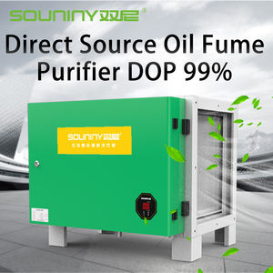 Sistema de Filtro Eletrostático de Aço Carbono com Fluxo de Ar Personalizado SOUNINY ESP Precipitador Filtro de Fumaça de Óleo para Sistema de Exaustão - Product Image 4