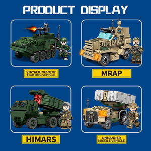 Sembo 2900-2903 giocattolo modello militare 658 pz Kit di mattoni per guerra Patriot Missile sopravvivenza costruzione di giocattoli di montaggio - Product Image 3