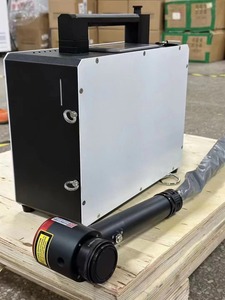 Machine de nettoyage laser à impulsions portable 2023, 50W 100W, pour le nettoyage des métaux, en stock, source laser - Product Image 2